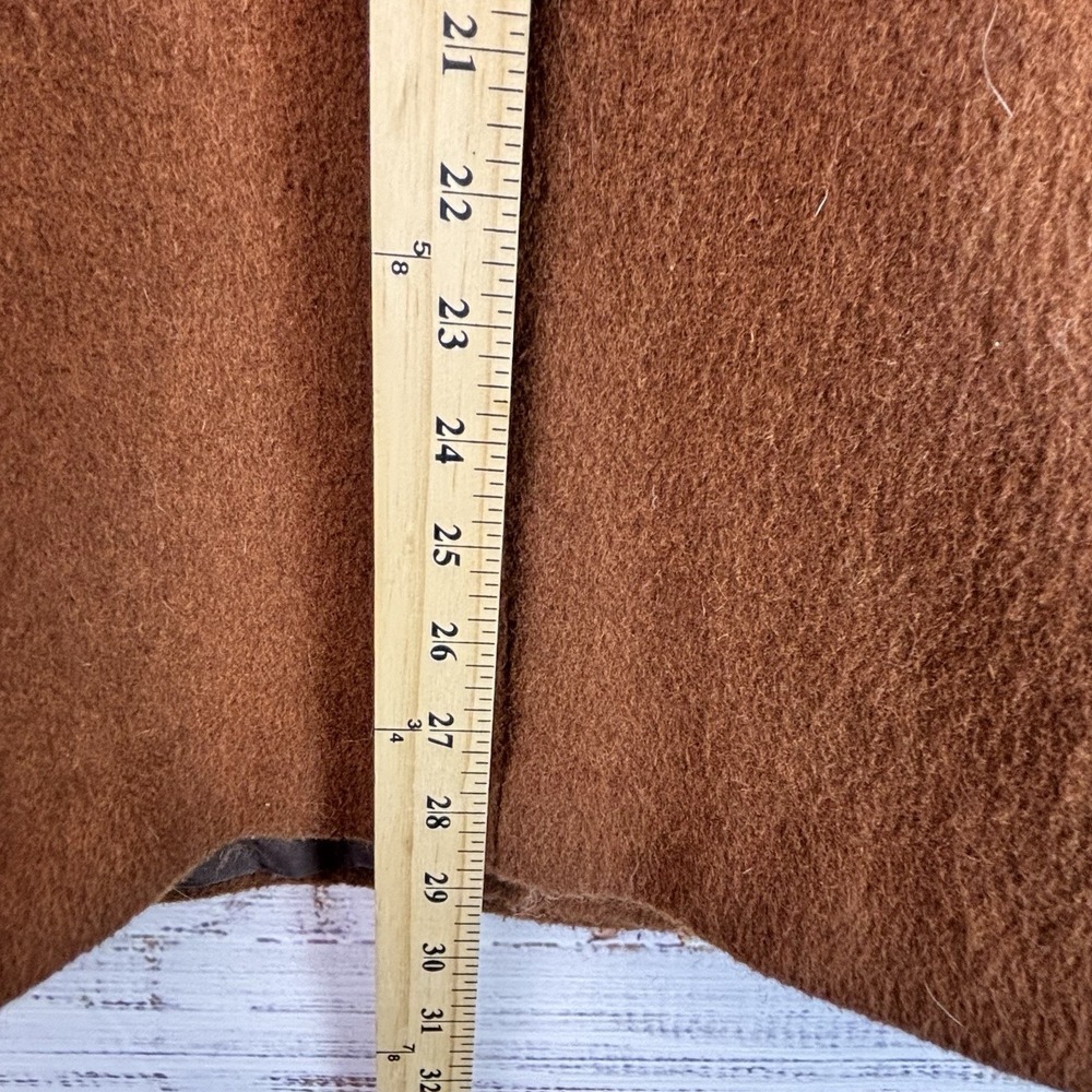 Brown Wool Designer Jacket - Picture 8 of 9